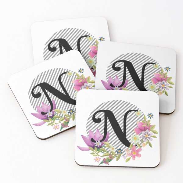 Item preview, Capital Uppercase N Letter Initials Personalized  designed and sold by IvoryNordic.