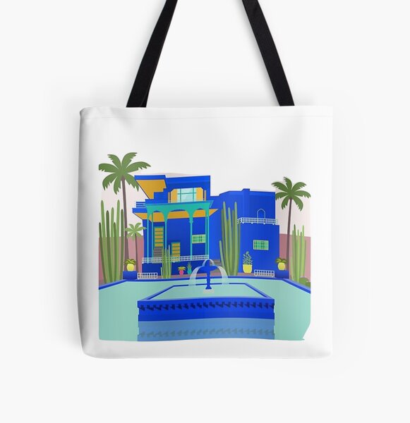 Jardin Majorelle - YSL Gardens in Marrakech, Morocco Tote Bag for Sale by  Bryony Rose