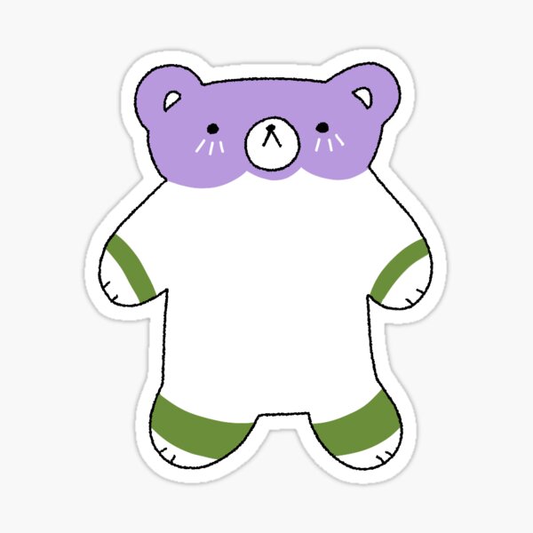 Genderqueer Bear Sticker