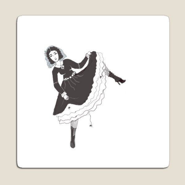 Lola Montez Dancing Her Spider Dance Magnet By Pennyoz Redbubble