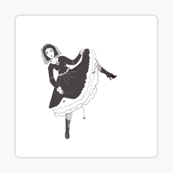 Item preview, Lola Montez Dancing Her Spider Dance designed and sold by PennyOz @ Skipton Studioz.