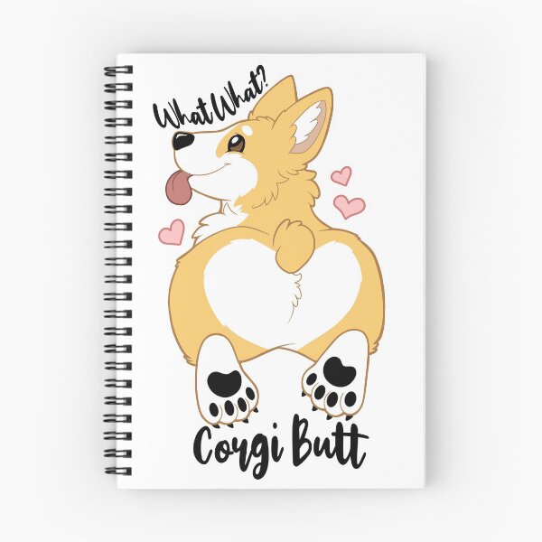 Item preview, Corgi Butt with Text designed and sold by MillyD13.