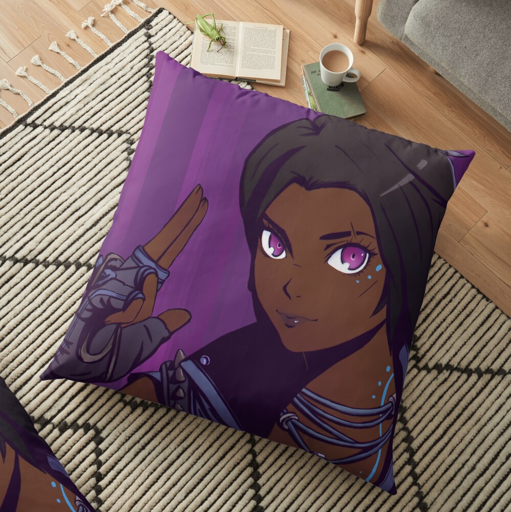 Amara of Borderlands Floor Pillow