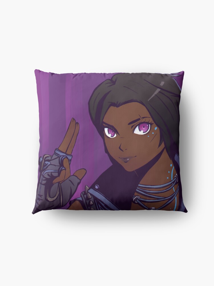 Alternate view of Amara of Borderlands Floor Pillow