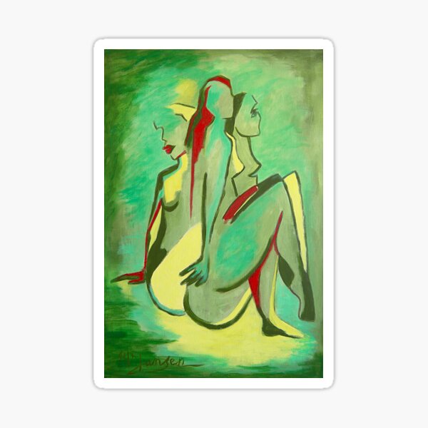 Blind Nude #9 Sticker