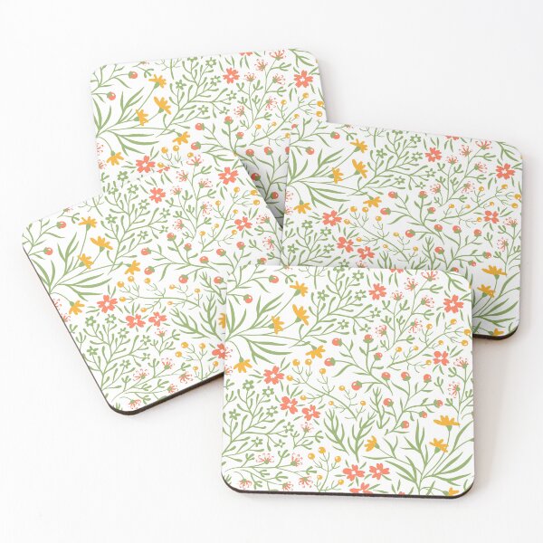 Item preview, Flower Red Orange pattern  designed and sold by AuraDesigner.