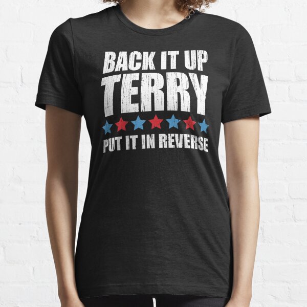 Back It Up Terry Funny 4th of July Fireworks Design Essential T-Shirt