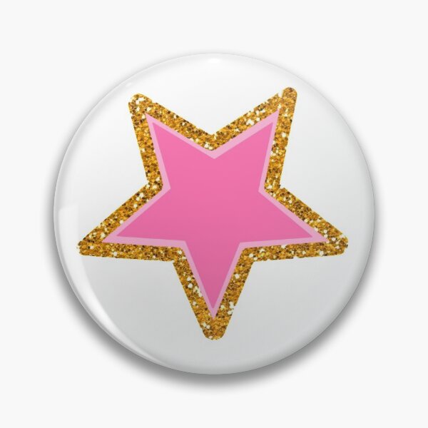 Item preview, pink glittery star designed and sold by mollsdesignss.