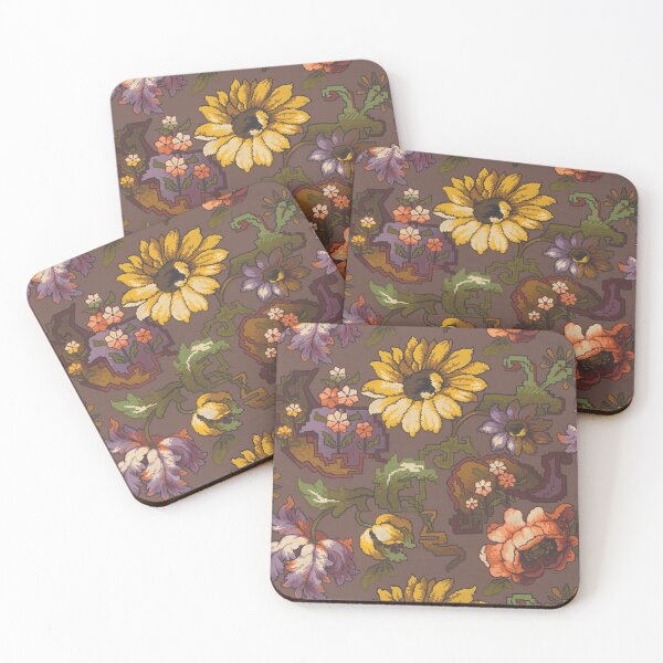 Item preview, RETRO FLORAL PATTERN 1890 designed and sold by AntiqueGallery.