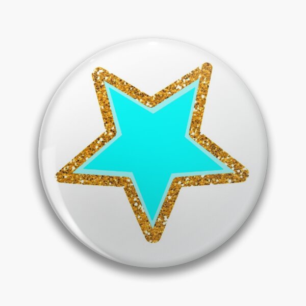 Item preview, blue glittery star designed and sold by mollsdesignss.