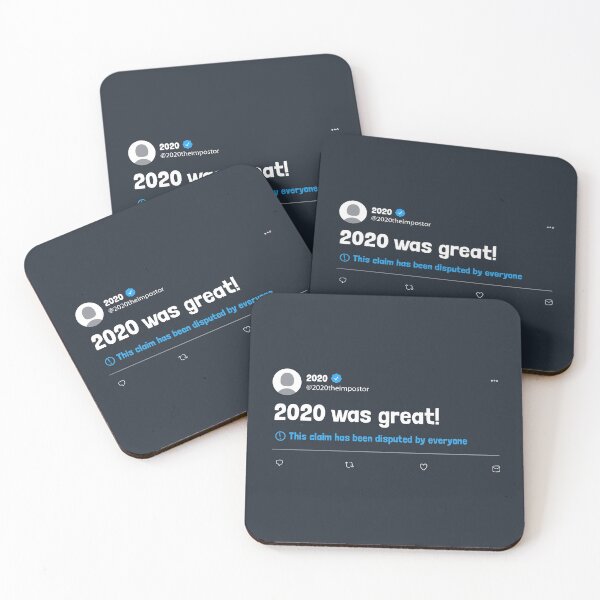 Item preview, 2020 Was Great Disputed Tweet designed and sold by Tobe Fonseca®.