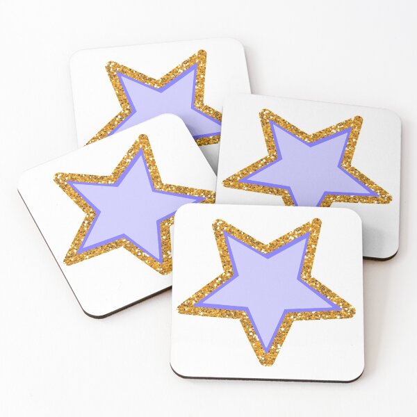 Item preview, purple glittery star designed and sold by mollsdesignss.