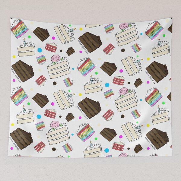 Item preview, Mixed Cake Slices designed and sold by Laura Loukaides.