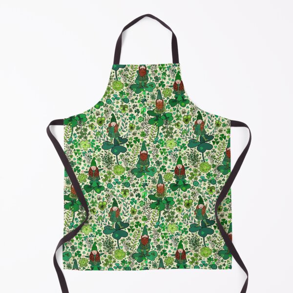 Item preview, Wee Irish Gnomes in a Shamrock Forest designed and sold by IrishVikingDesigns.