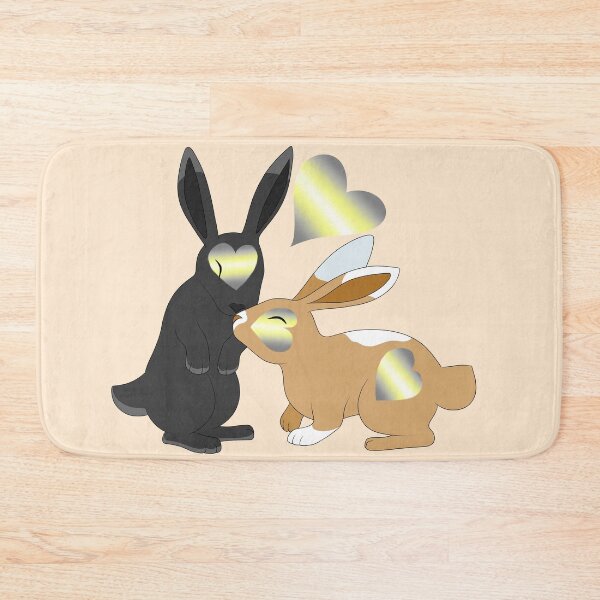 Item preview, Demigender Pride Rabbits designed and sold by MetallicWings15.