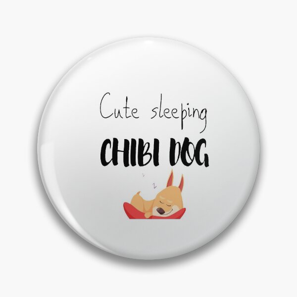 Item preview, Cute sleeping chibi dog designed and sold by Kukiishop.