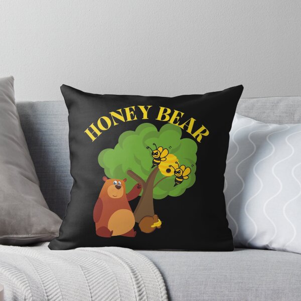 Item preview, HONEY BEAR, HONEYPOT, BEAR MEME, GRIZZLY, POOH BEAR, BEE FRIENDS, designed and sold by R B Chrystal.