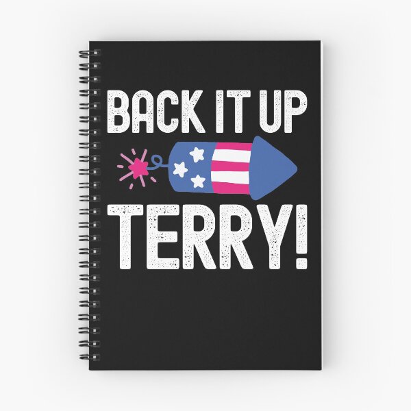 Item preview, Back It Up Terry Funny 4th of July Fireworks Design designed and sold by justjonboy.
