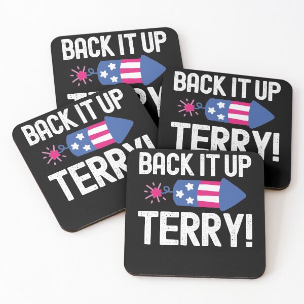 Item preview, Back It Up Terry Funny 4th of July Fireworks Design designed and sold by justjonboy.