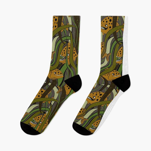Item preview, PIRANHA CAMOUFLAGE designed and sold by NOSYMICE.