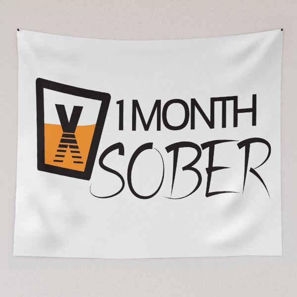 Item preview, 1 Month Sober | Sober Life  designed and sold by Popular-Designz.