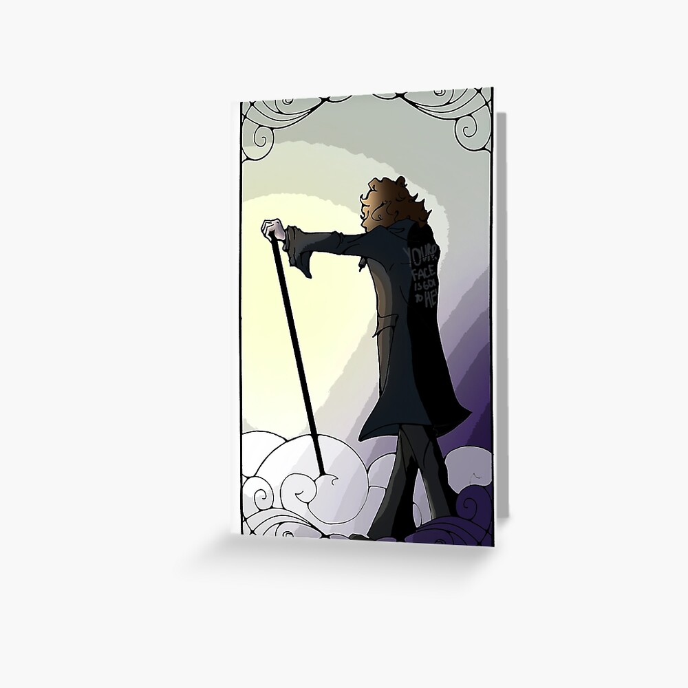 Ville Valo Rock Am Ring Dsbh Greeting Card By Ottolicht Redbubble