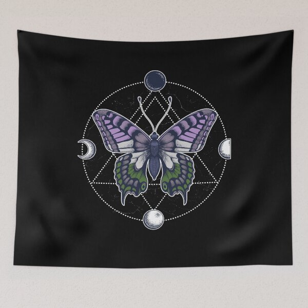 Item preview, Genderqueer Butterfly  designed and sold by Clara Hollins.
