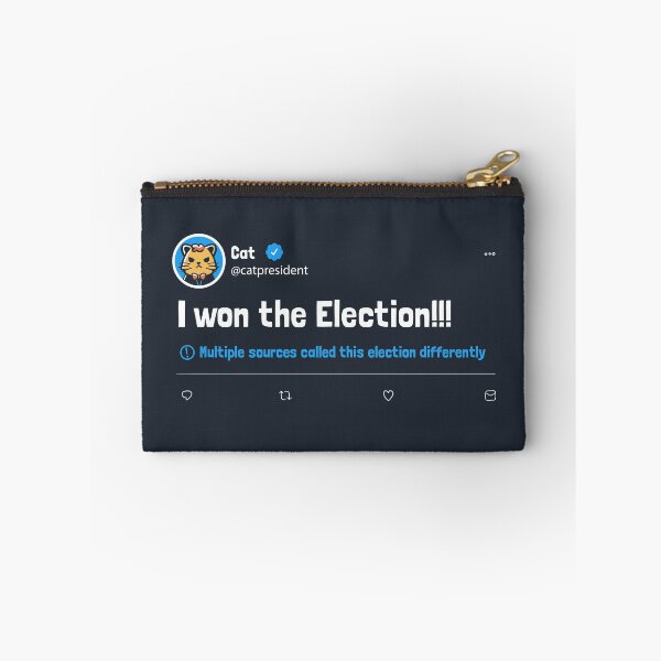 Item preview, Cat Won The Presidential Run Disputed Tweet designed and sold by Tobe Fonseca®.