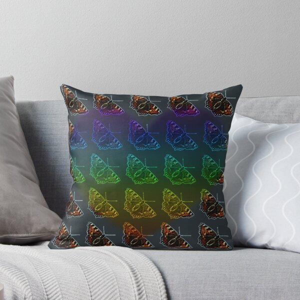 Artikelvorschau, Vielfalt und Toleranz: Neon-Regenbogenfarben Stolz herzförmig mit Schmetterlingen - Fotoart entworfen und verkauft von kikidu21.