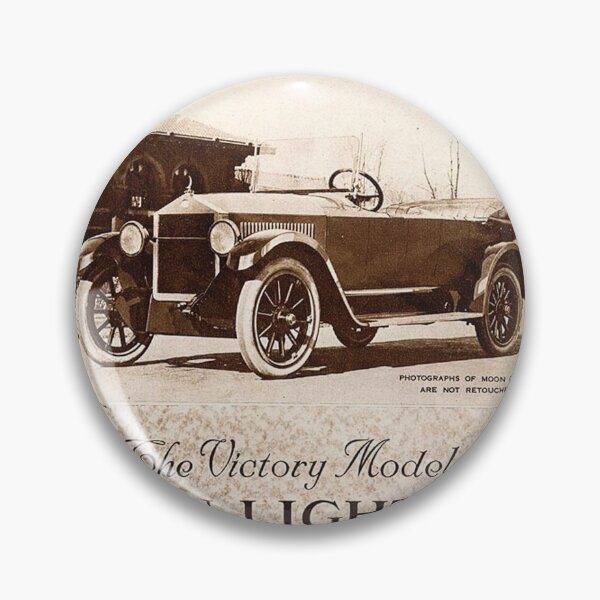 Artikelvorschau, Moon Automobile Victory Model Light Six Werbung 1919 entworfen und verkauft von AntiqueGallery.