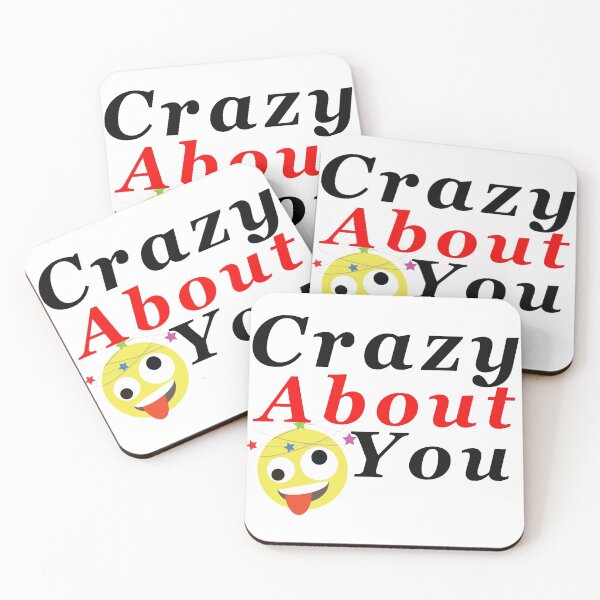 Item preview, Crazy about you with emoji designed and sold by seelya83.