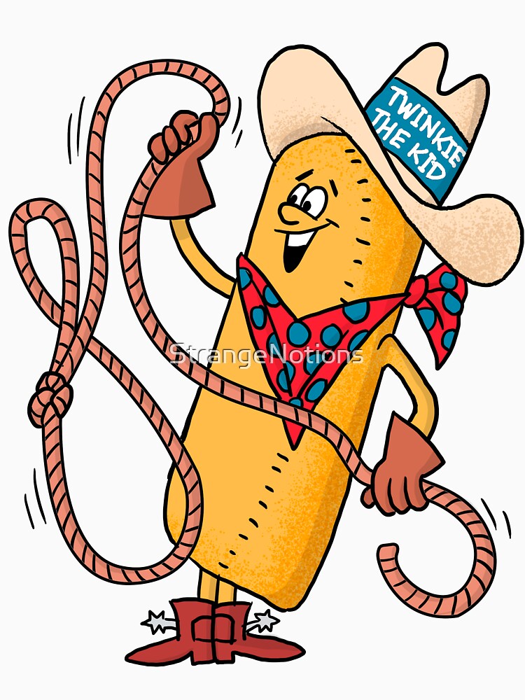 "Defunct Twinkie the Kid Cartoon Snack Cake Mascot Character" Tshirt