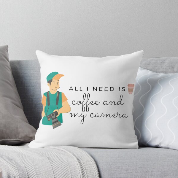 Item preview, All i need is coffee and my camera designed and sold by AKMarkethub.