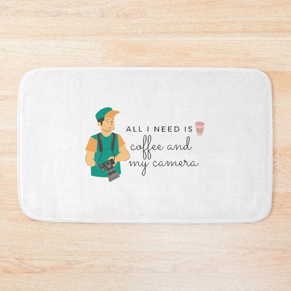 Item preview, All i need is coffee and my camera designed and sold by AKMarkethub.