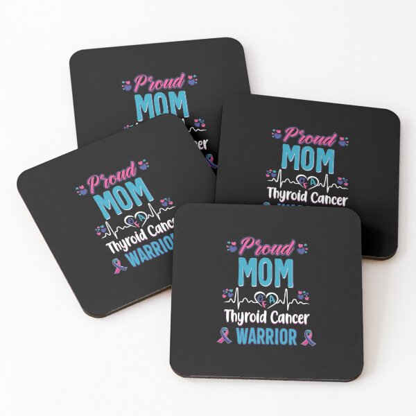 Item preview, proud Mom Thyroid cancer warrior awareness ribbon gift Pullover Hoodie designed and sold by hinettiker.