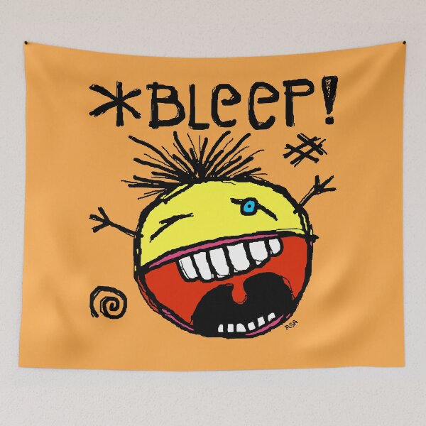Item preview, *BLEEP! designed and sold by RawSunArt.