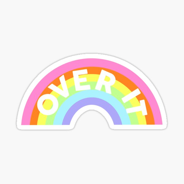 Rainbow Sticker  Cute laptop stickers, Rainbow stickers, Preppy stickers