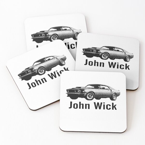 Item preview, John Wick Mustang designed and sold by NiceShirtY.