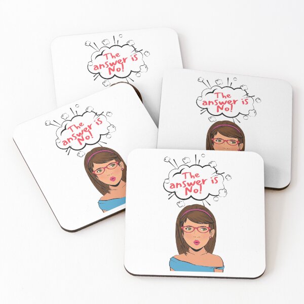 Item preview, Answer is No designed and sold by speakupandshine.