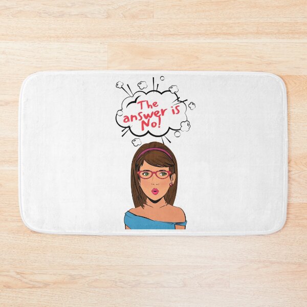 Item preview, Answer is No designed and sold by speakupandshine.