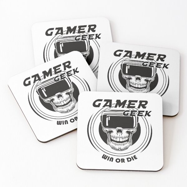 Item preview, gamer geek designed and sold by wineDsign.