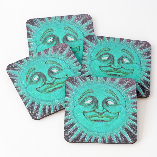 Item preview, Teal Happy Sun designed and sold by JosephBTAtkins.