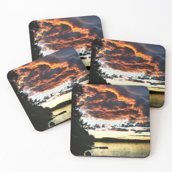 Item preview, Lake at Sunset designed and sold by HansHands.