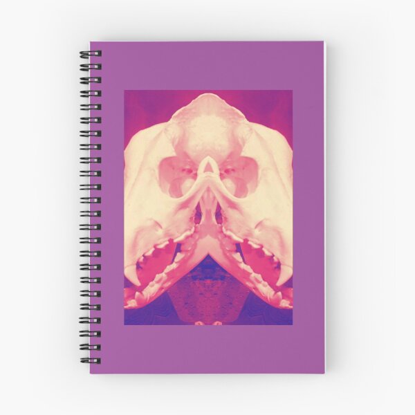 Item preview, Mirrored skull pink and purple designed and sold by Ona ylvis.