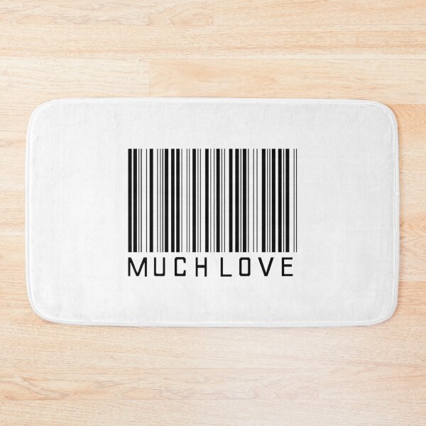 Item preview, much love barcode designed and sold by mollsdesignss.