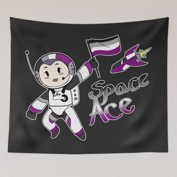 Item preview, Ace in Space (Asexual Pride) designed and sold by TheKohakuDragon.
