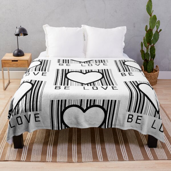 Item preview, be love barcode designed and sold by mollsdesignss.