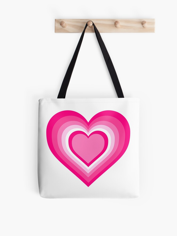 pink layered heart  Sticker for Sale by mollsdesignss