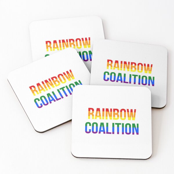 Item preview, Rainbow Coalition Graphic Design designed and sold by RevolutionInPaint.