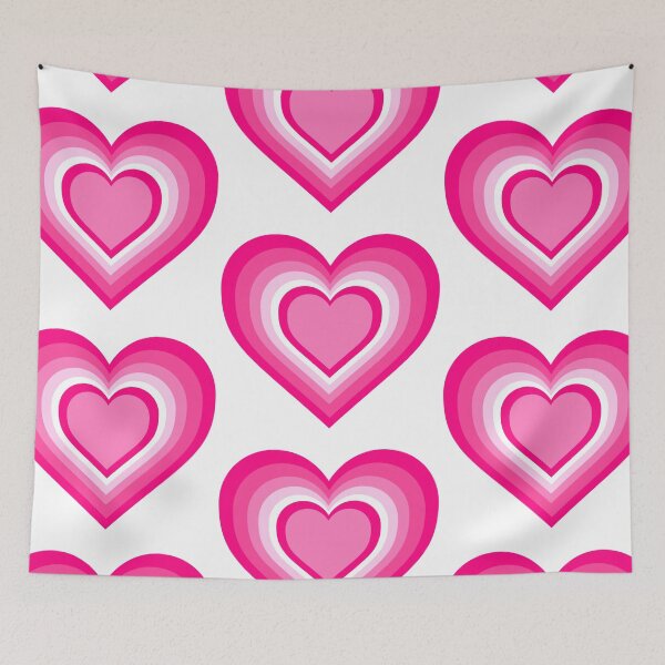 Item preview, pink layered heart  designed and sold by mollsdesignss.